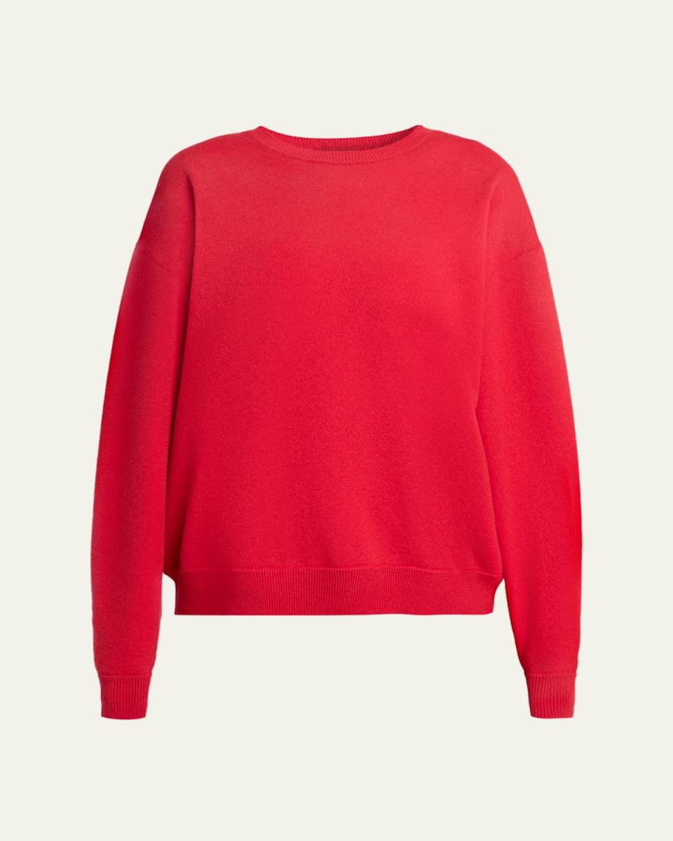 Leora Cashmere Crewneck Sweater